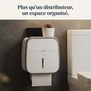 Porte-papier toilette — Propre, pratique et toujours à portée de main