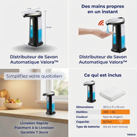 Distributeur automatique de savon  — Une hygiène plus simple au quotidien