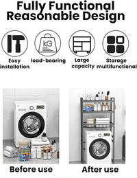 Étagère de Rangement pour Lave-Linge – 3 Niveaux