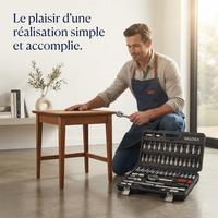Jeu de clés polyvalent — L’essentiel pour vos petits travaux