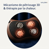 Coussin de massage Shiatsu avec chaleur — Détente et confort à tout moment