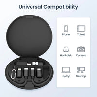 Câble 5-en-1 Multifonction — Chargez vos appareils avec un seul câble
